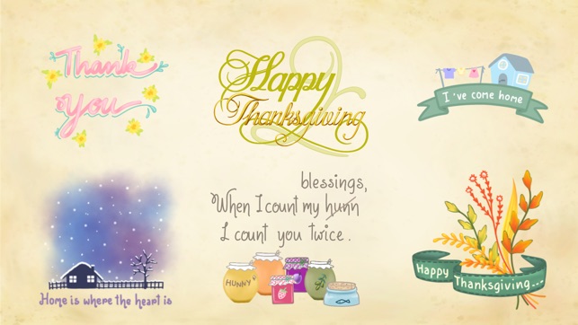 Family Thanksgiving Stickers(圖3)-速報App