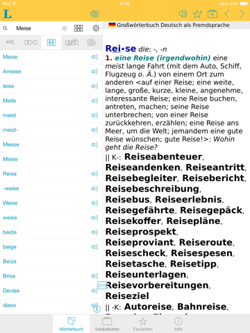 DaF Wörterbuch Deutsch-Deutsch screenshot 4