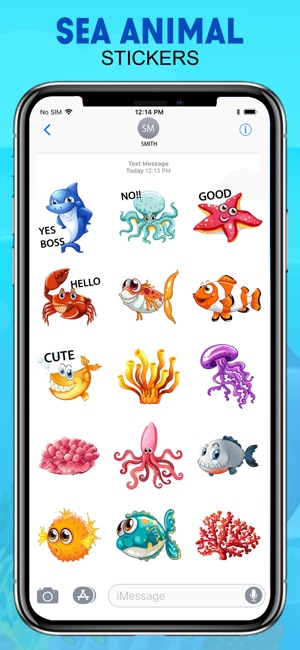 Sea Animals Stickers Pack(圖2)-速報App