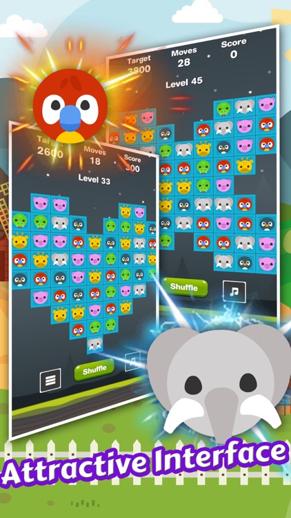 Crazy Animals Match screenshot-3