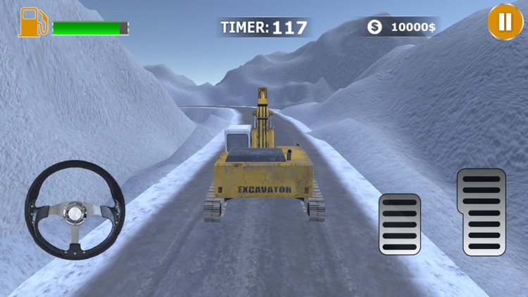 Snow Excavator Truck Simulator