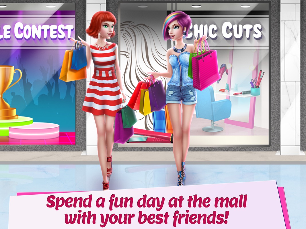 rich girl mall shopping game online