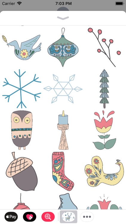 Christmas Holidays Scandi screenshot-3