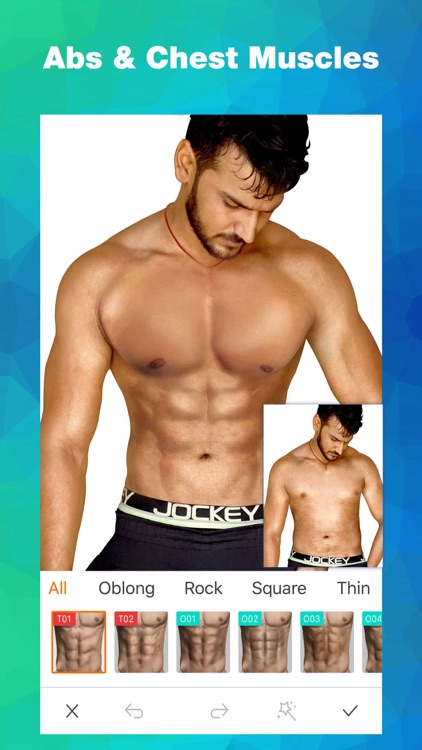 Macho - Body Editor For Man screenshot-0
