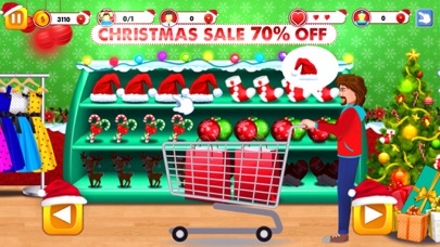 Christmas Gifts Shopping Game screenshot 2
