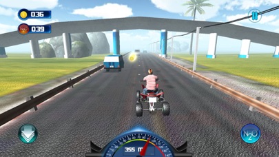 Highway Rider in Traffic 3D screenshot 3