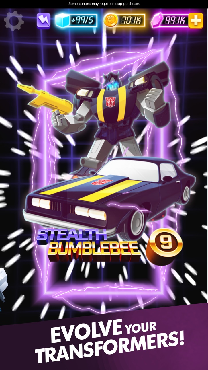 Transformers Bumblebee Hack screenshot 7 - iOS game interface