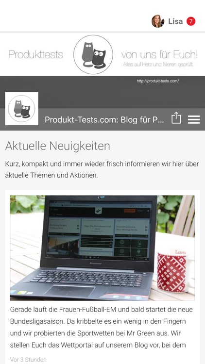 Produkt-Tests.com Blog