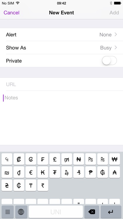 Uni Keyboard screenshot-3