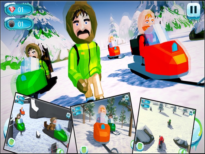 Real Snow Moto Racing  Xtreme