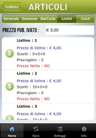 iMagazzino screenshot 4