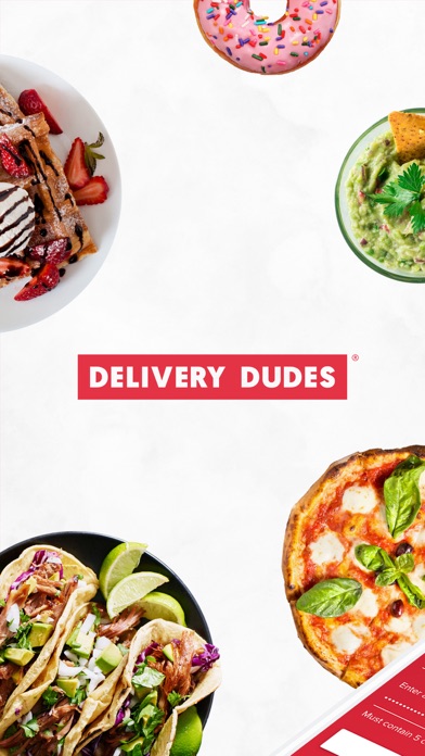 Delivery Dudes - Food Deliveryのおすすめ画像1