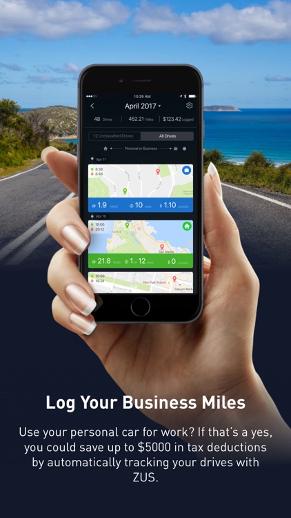 ZUS - Smart Car Locator & Mileage Tracker screenshot-3