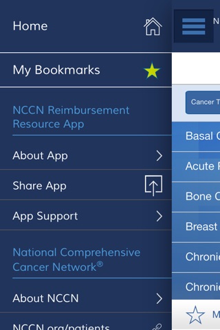 NCCN Reimbursement Resource screenshot 4