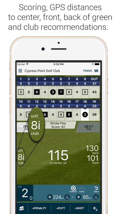 golfpad gps