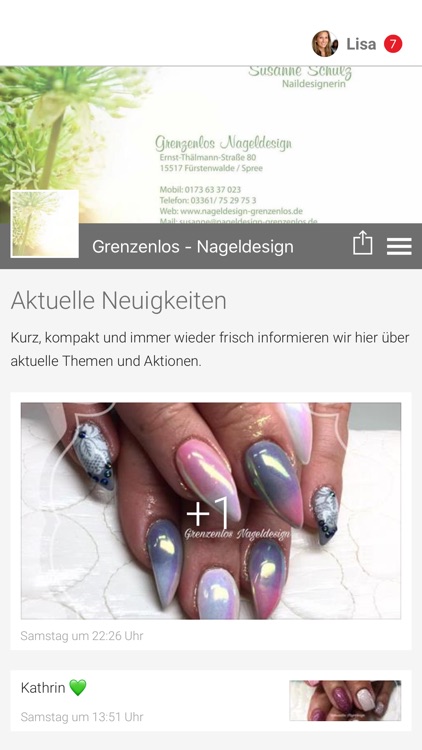 Grenzenlos - Nageldesign