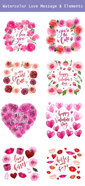 Valentine's Days Watercolor(圖3)-速報App