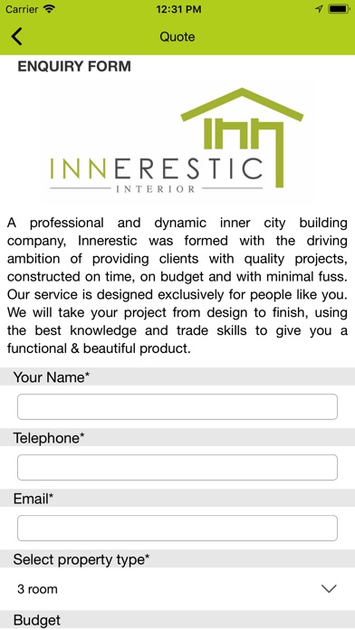Innerestic Interior Pte Ltd screenshot 3