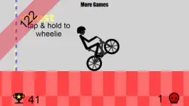 Game screenshot Stickman Wheelie Bike Rider apk