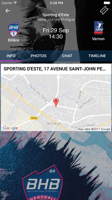 Billère Handball screenshot 3