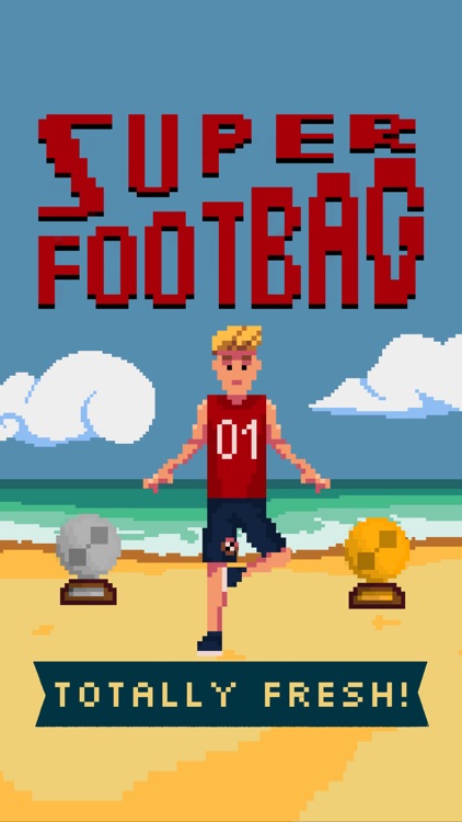 Super Footbag - World Champion 8 Bit Sports