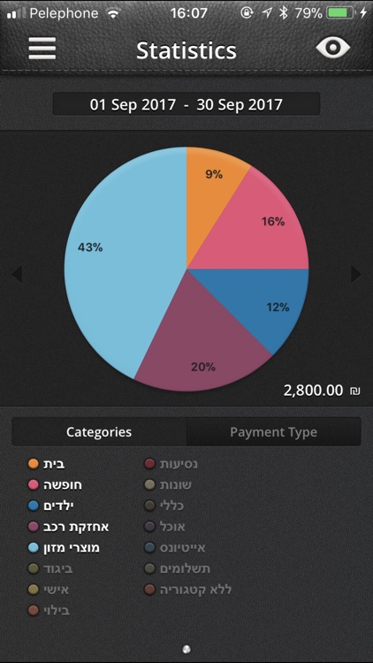 BudgetBook - ניהול תקציב screenshot-3