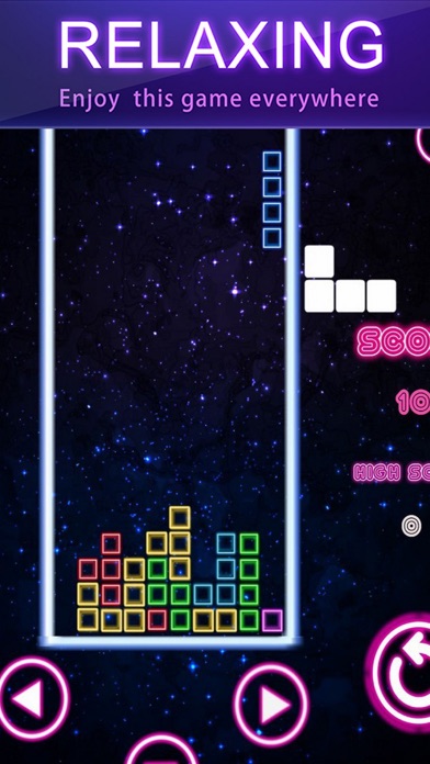 Neon Color Block Puzzle 2 screenshot 1