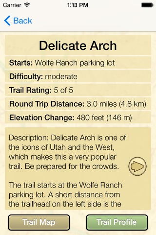 Hiking Arches National Park screenshot 4