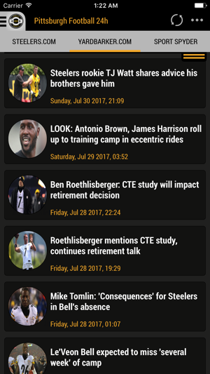 24h News for Pittsburgh Steelers(圖1)-速報App