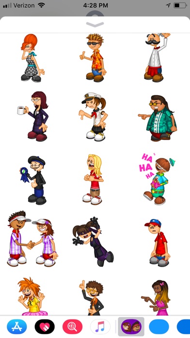 Papa's Freezeria Stickers screenshot 2