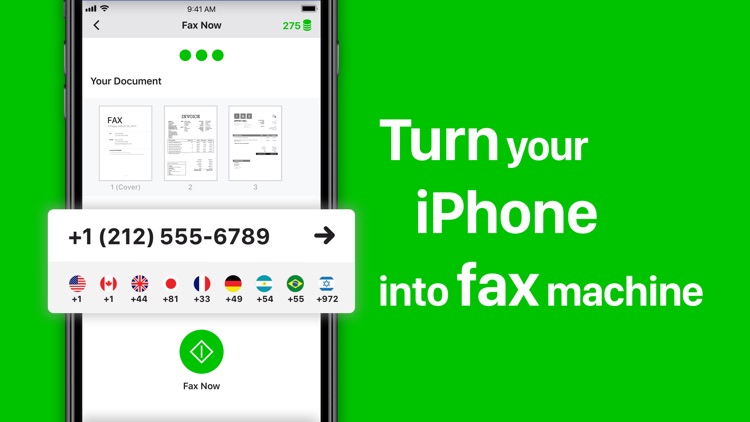Tiny Fax: send fax from iPhone