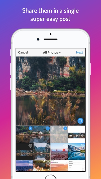 PanoSplit HD for Instagram screenshot-4