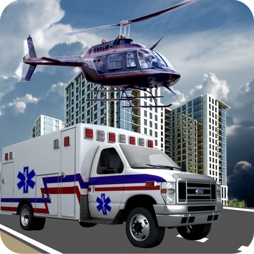 Emergency Ambulance Rescue & Fire Fighter icon