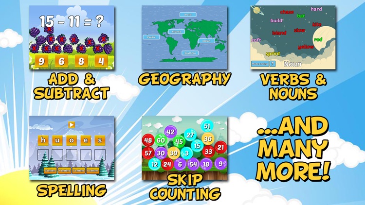 First Grade Learning Games SE
