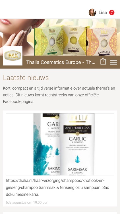 Thalia Cosmetics Europe