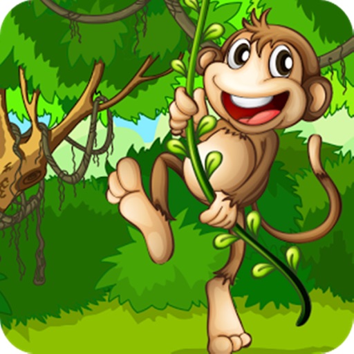 Monkey Jump In Banana Jungle iOS App