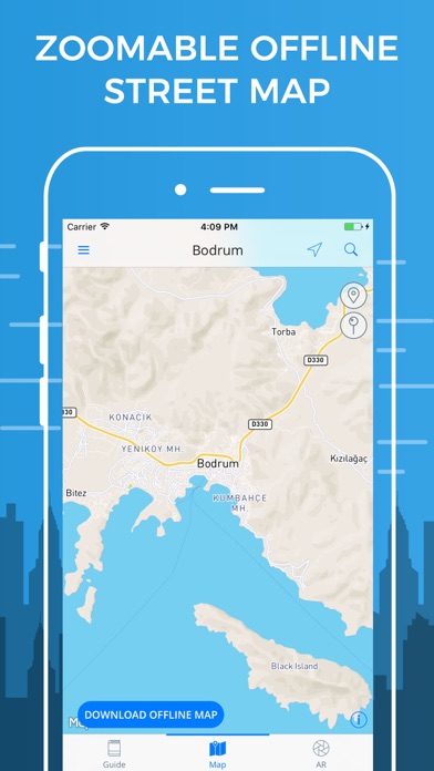 Bodrum Travel Guide with Offline Street Map screenshot 3