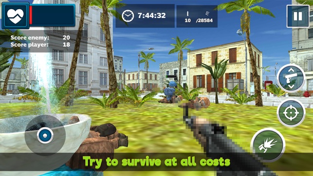 Mini Army Men: Soldier Shooter(圖5)-速報App