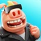 Hog Run is a fast-paced swipe and run game packed with brutal hazards