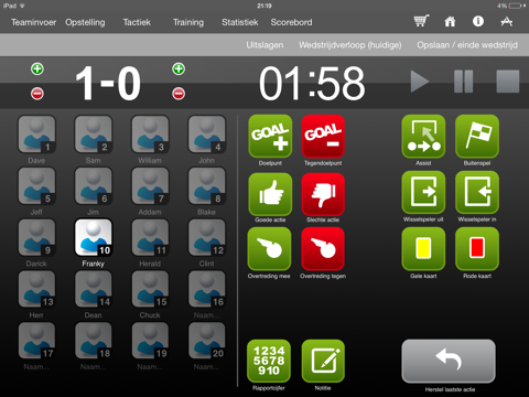 My Voetbal Coach Plus screenshot 2