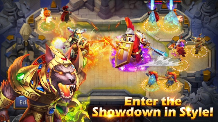 Castle Clash: War Empire screenshot-3