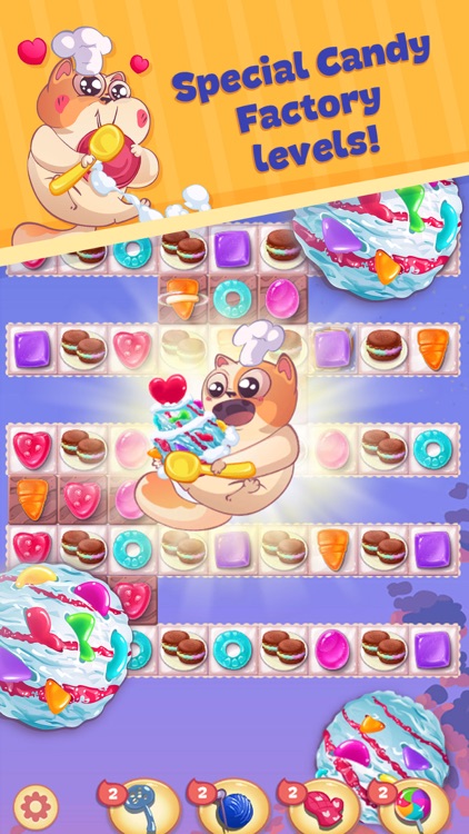 Sweety Kitty: Match-3 Game screenshot-4