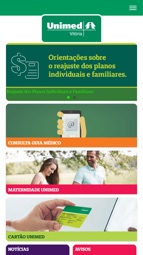 Unimed Vit&oacute;ria Cliente Captura de tela 1