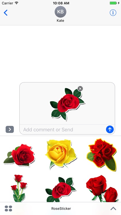 Rose Sticker