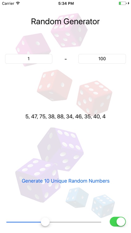 random generator