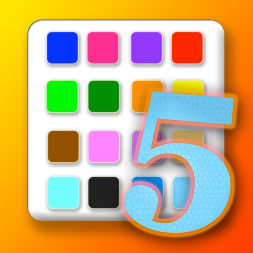 Tap to 5: Learning Numbers for Babies Icon