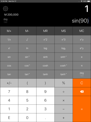 Calculator ％ Lite screenshot 2