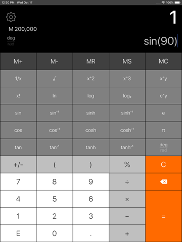 Calculator Pro Lite screenshot 2