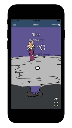 Wetter für Trierer(圖5)-速報App