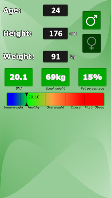 BMI Calculator App screenshot 3